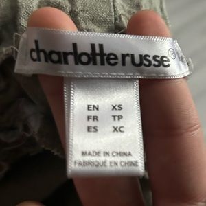 Charlotte russe green shorts